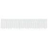 vidaXL Lace Curtain White 120 x 750 cm Polyester