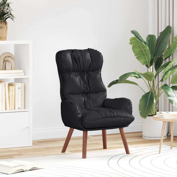 vidaXL Armchair Black 69 x 74 x 93 cm Artificial Leather