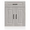 vidaXL Kitchen Base Cabinet Kalmar Grey Sonoma Engineered Wood