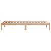 vidaXL Extra Long Bed Frame without Mattress 90x210 cm Solid Wood Pine