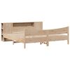 vidaXL Bed Frame without Mattress 200x200 cm Solid Wood Pine