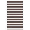 vidaXL Zebra blind 100.9x175 cm Fabric Width 96.7 cm coffee