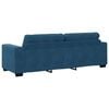 vidaXL Sofa Blue 221 x 80 x 80 cm Poly velvet