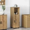 vidaXL Bathroom Cabinet with Storage Artisan Oak 30 x 35 x 95 cm