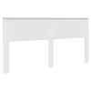 vidaXL Headboard Gloss White 180 cm Engineered wood