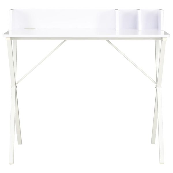 vidaXL Desk White 80x50x84 cm