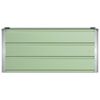 vidaXL Planter Green 100 x 40 x 45 cm Steel
