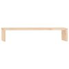 vidaXL Monitor Stand 50x27x10 cm Solid Wood Pine