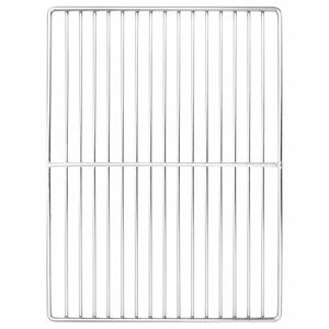 vidaXL Grill Grate Silver 40 x 30 cm Stainless Steel