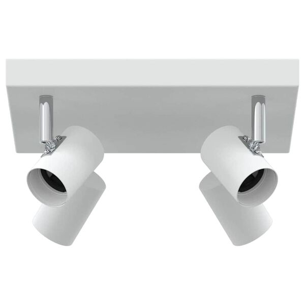 vidaXL Ceiling Spotlight White 26.5 x 26 x 11.5 cm Metal