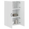 vidaXL Kitchen Cabinet with Shelf High Gloss White 60 x 31 x 100 cm