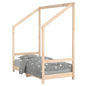 vidaXL Kids Bed Frame 70x140 cm Solid Wood Pine