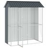 vidaXL Bird Cage Anthracite 215 x 110 x 247 cm Galvanised steel