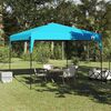 vidaXL Pop-up Canopy Tent Blue 300 x 300 cm Fabric