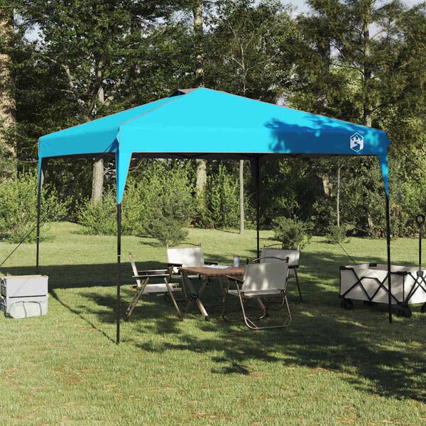 vidaXL Pop-up Canopy Tent Blue 300 x 300 cm Fabric