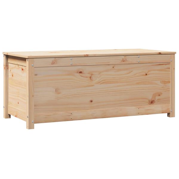vidaXL Storage Box 110x50x45.5 cm Solid Wood Pine