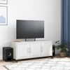 vidaXL TV Cabinet White 100.5x39x43.5 cm Steel
