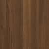 vidaXL 3 Piece Book/TV Cabinet Set Brown Oak 180x30x180 cm