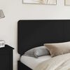 vidaXL Headboard Black Oak 200 cm Engineered wood