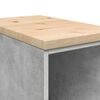 vidaXL Garage Cabinets 2 pcs Concrete Grey Engineered Wood
