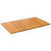 vidaXL Bath Mat Natural 81 x 50 cm Solid Acacia Wood
