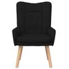 vidaXL Armchair Black 63 x 67 x 94 cm Fabric
