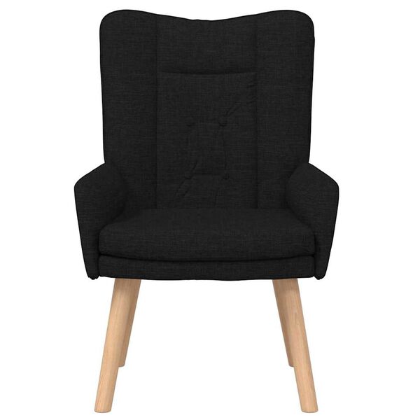 vidaXL Armchair Black 63 x 67 x 94 cm Fabric