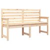 vidaXL Garden Bench 159.5x48x91.5 cm Solid Wood Pine