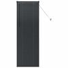 vidaXL Venetian Blinds Height Adjustable Black 175 x 60 cm Aluminium