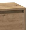 vidaXL Bedside Cabinet Artisan Oak 39 x 34.5 x 65 cm Engineered wood