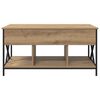 vidaXL Coffee Table Artisan Oak 100 x 55 x 48.5 cm Engineered Wood