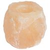 vidaXL Salt Stone Tealight Holders Pink Rock Salt