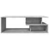vidaXL Coffee Table Concrete Grey 102x55x35 cm Engineered Wood