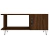vidaXL Coffee Table Brown Oak 90x50x40 cm Engineered Wood