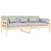 vidaXL Day Bed without Mattress Solid Wood Pine 90x190 cm Single
