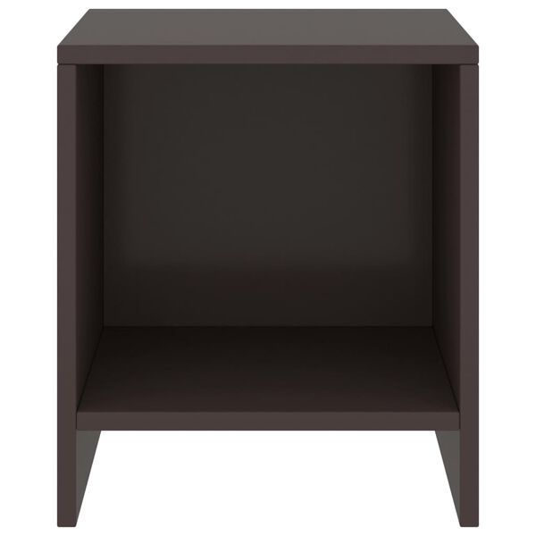 vidaXL Bedside Cabinets 2 pcs Dark Brown 35x30x40 cm Solid Pinewood