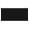 vidaXL Console Table Black 80x35x75 cm Tempered Glass