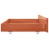 vidaXL Bed Drawers 2 pcs Honey Brown Solid Pine Wood
