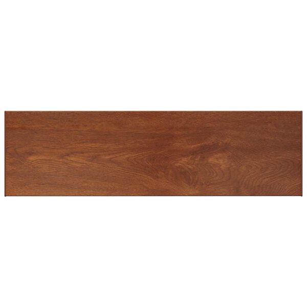 vidaXL Window Sill Brown Wood 160 x 45 x 4.5 cm PVC