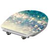 SCH&Uuml;TTE Duroplast High Gloss Toilet Seat with Soft-Close MAGIC LIGHT