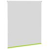 vidaXL Roller Blind Blackout Leaves Green 120x175 cm Fabric Width 116.6 cm Polyester