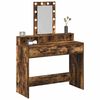 vidaXL Dressing Table Brown 100 x 41 x 140 cm Engineered Wood