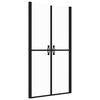 vidaXL Shower Door Clear ESG (93-96)x190 cm