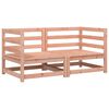 vidaXL Garden Sofas Corner 2 pcs 70x70x67 cm Solid Wood Douglas
