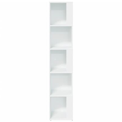 vidaXL Corner Cabinet White 33x33x164.5 cm Engineered Wood
