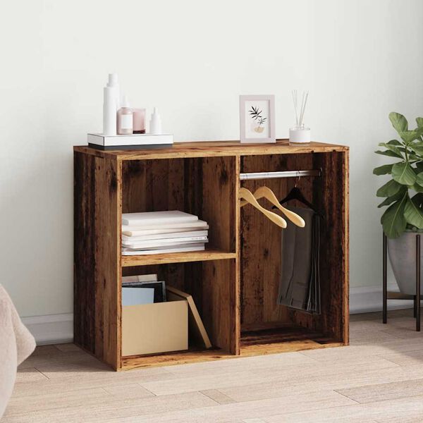 vidaXL Dressing Cabinet Old Wood 80x40x65 cm Engineered Wood
