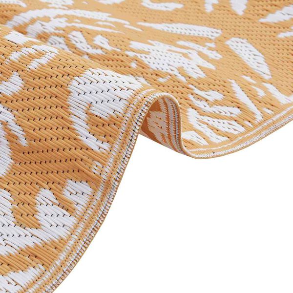 vidaXL Outdoor Rug Jacobean ARAKIL Orange and White 400 x 300 cm