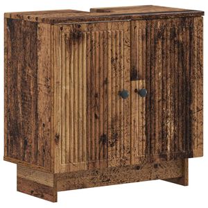 vidaXL Bathroom Sink Cabinet EDE Old Wood 59.5 x 31.5x 59 cm