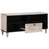 vidaXL TV Units with Drawer White 105 x 33 x 46 cm Engineered wood