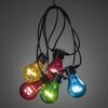 KONSTSMIDE Party Lights with 5 Clear Lamps Clear Multicolour